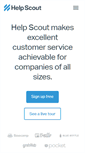 Mobile Screenshot of helpscout.net